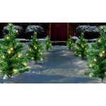 Premier LED Christmas Tree Path Lights – 6 Trees