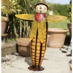 La Hacienda Sweetcorn Scarecrow Garden Ornament