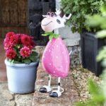 Smart Garden Polka Pets Spotty Cow Garden Ornament