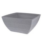 Ellister Square Bowl PLanter – Light Grey – W52cm