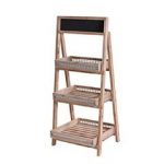 Greenfingers 3 Tier Plant Pot Stand with Chalk Board