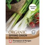 Thompson And Morgan Organic Spring Onion White Lisbon – 350 Seeds