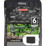 Bosmere Protector 6000 Bistro Set Cover – 2 seat (Black)