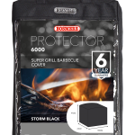 Bosmere Protector 6000 Super Grill Barbecue Cover (Black)