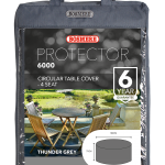 Bosmere Protector 6000 Circular Table Cover – 4 seat (Grey)