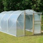 Polytunnel 8ft Wide With Sliding Doors