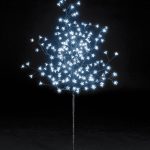 5ft Multi-Function Cherry Blossom Tree – 200 Ice White LEDs