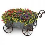 1 Wickham Cart Kit with 6 Carnival Mix Plants and FREE 10ltr Compost
