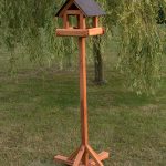 Riverside Woodcraft Sherringham Slate Effect Bird Table (Medium)
