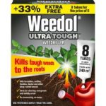 Weedol Ultra Tough Weedkiller – 8 Tubes