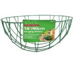 SupaGarden Hanging Basket 40cm/16in Green