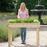 Standard Wooden Raised Bed Tables
