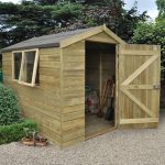 Forest Garden Apex Tongue & Groove Pressure Treated 8 x 6