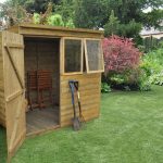 Forest Garden Pent Tongue & Groove Pressure Treated 5 x 7