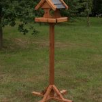 Riverside Woodcraft Verwood XL Slate Effect Bird Table (Large)