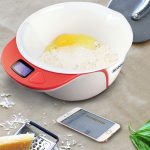 Smart Red/White Healthy Scale with App