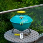 Piccolino Turquoise Tabletop Barbecue