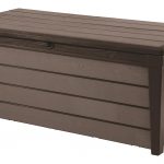 Keter Brushwood 454L Wood-Texture Box (Espresso)