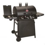 Char-Griller Grillin’ Pro Gas Barbecue with Side Burner