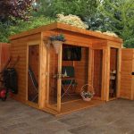 10′ x 8′ Premium Garden room with side shed
