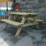 Deluxe A-Frame 6 Seater Picnic Table