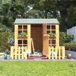 7 x 5 BillyOh Gingerbread Max Wooden Kids Outdoor Playhouse with Bunk