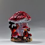 Garden Glows “Home of Rain Wealthgiver” Illuminated Fairy Toadstool Dwelling