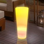 Rechargeable Illuminating LED Flower Pot
