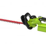 Greenworks G40HT61K2-A 40v Hedge Trimmer with 2Ah battery and charger