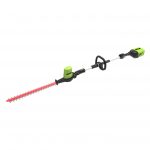 Greenworks GD60PHTK2 60V Long Reach Hedge Cutter with 2Ah Battery & Charger