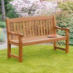Balmoral 3 Seat Hardwood Garden Bench