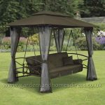 Replacement Canopy for Brown Luxor Swing Gazebo