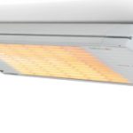 Heatscope Spot 2200W (White/White) w/Remote Patio Heater