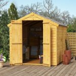 BillyOh Keeper Overlap Apex Shed – 12×8 Overlap Apex Windowless