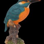 Vivid Arts Kingfisher on Stump – Size F