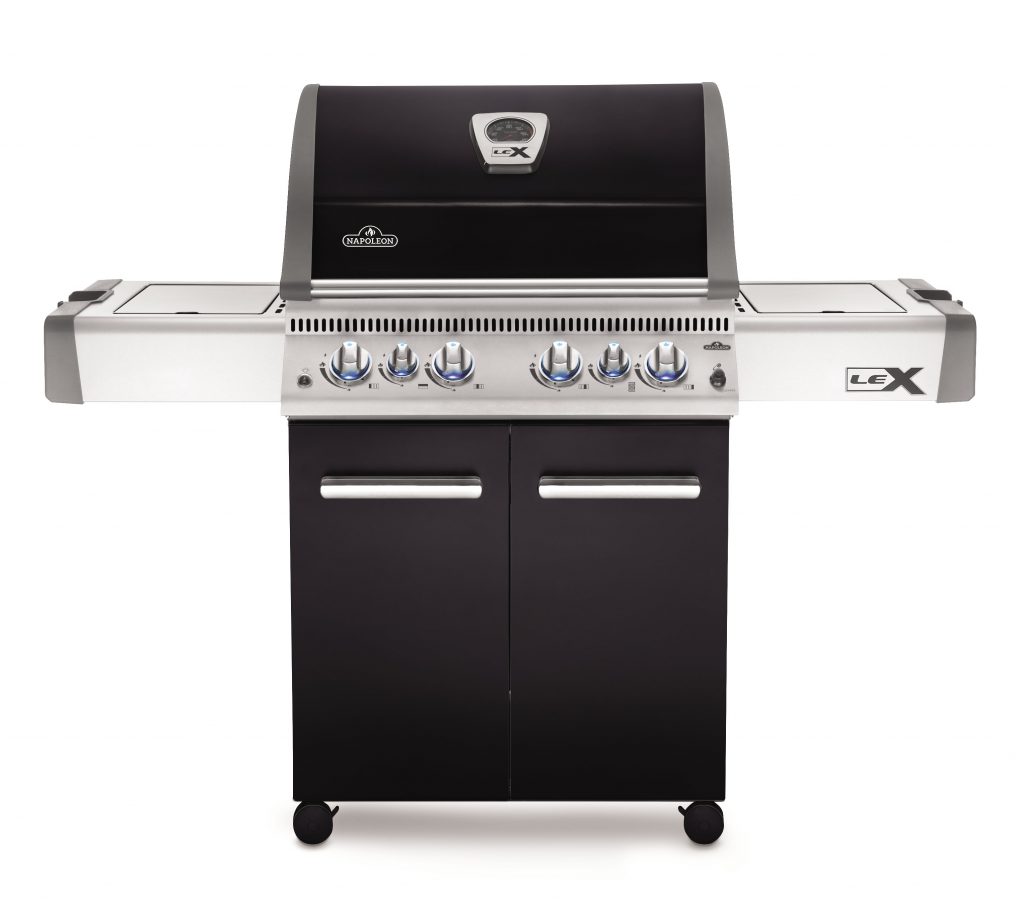 Napoleon LEX 485 RSIB Black Gas Barbecue (Black) | All Garden Plants ...