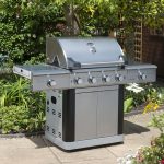 Lifestyle St Lucia Stainless Steel 4 Burner Gas BBQ
