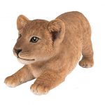 Vivid Arts Real Life Sitting Lion Cub – Size D