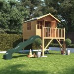 6 x 5 BillyOh Lollipop Junior Tower Wooden Kids Outdoor Playhouse with Slide