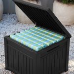 Keter Cube Wood-Look 208L Storage Box (Anthracite)