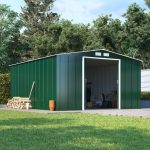 BillyOh Partner Eco Apex Roof Metal Shed – 8×8 Apex Eco