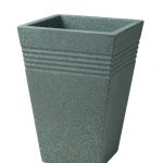 Stewart 35cm Square Piazza Tall (Marble Green)