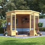 7 x 7 BillyOh Picton Corner Tongue and Groove Garden Summerhouse