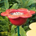 Flowerbed Petal Feeder – Red