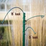 Wraparound Hook For Garden Bird Feeder Pole 16 Inches