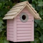 Pink Wooden Nest Box