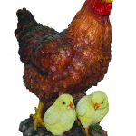 Vivid Arts Real Life Hen with Chicks – Size B