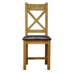 Harrogate Cross-Back Chair with Cushion