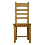 Harrogate Ladder Back Chair Wooden Seat