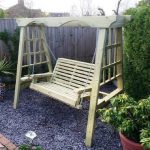 The Cottage Wooden 2 Seater Garden Swing